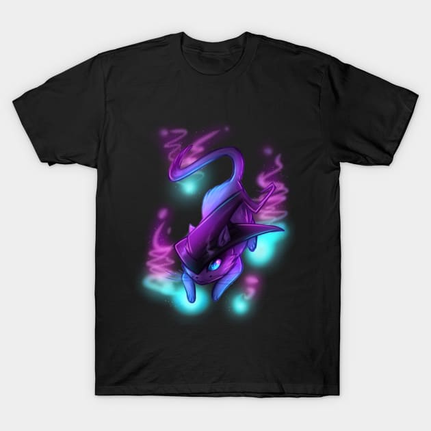 Magic Cat T-Shirt by NikkiArtzStudio